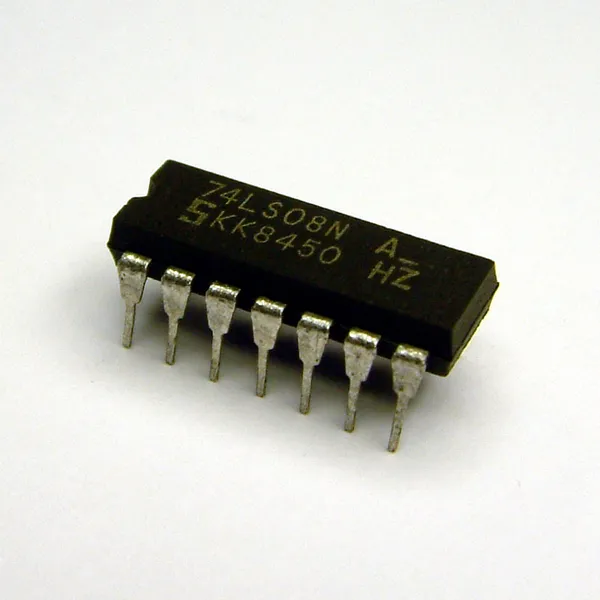 74HC08 Quad 2-Input AND Gate IC (High Speed CMOS) - 7408