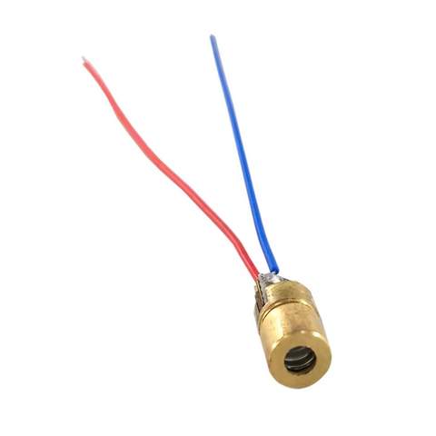 Laser Diode Module (Red, 5mW) with Adjustable Focus