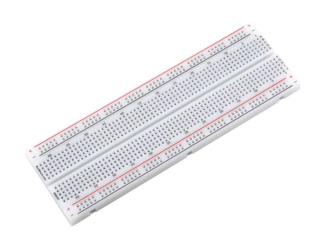 Full-Size Solderless Breadboard 830 Tie Points (MB-102)